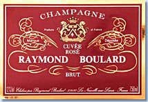 Etiquette champagne rosé